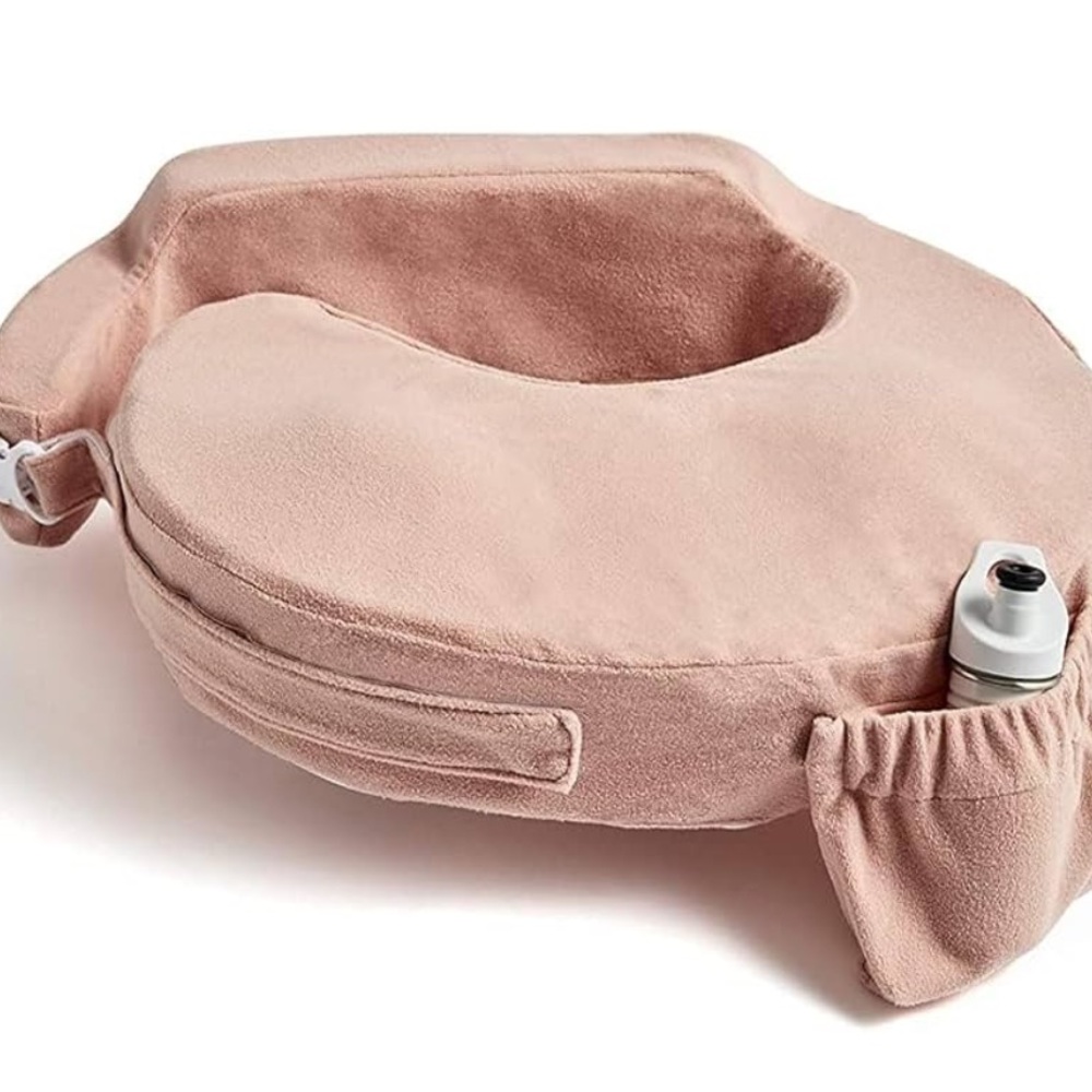 My Breast Friend Dusty Rose Pink Super Deluxe Nursing Pillow